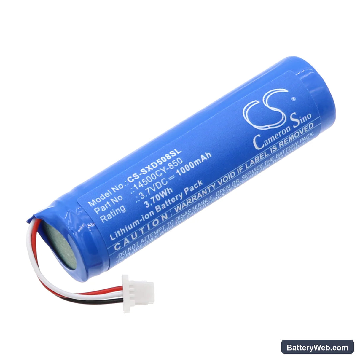 Sennheiser 508494 Replacement Battery, 3.7V, 1000mAh, Li-ion 1