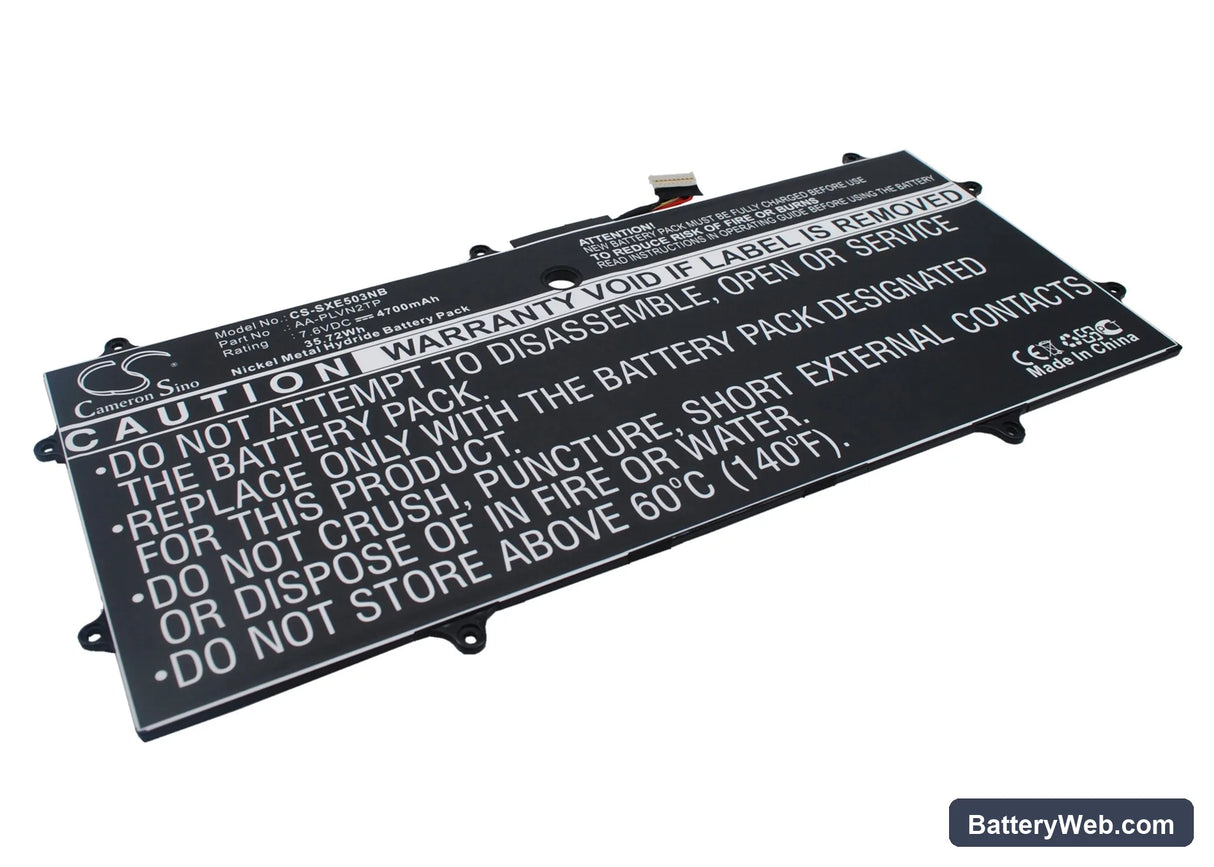 Samsung Chromebook 2 13.3" Replacement Battery, 7.6V, 4700mAh, Li-Polymer 3