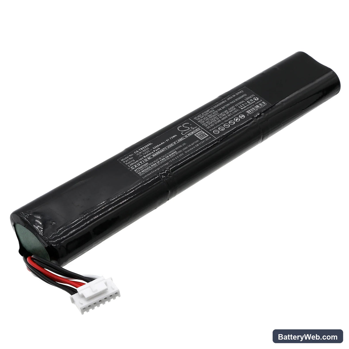 Teufel Boomster 2020 Replacement Battery, 11.1V, 5200mAh, Li-ion 1