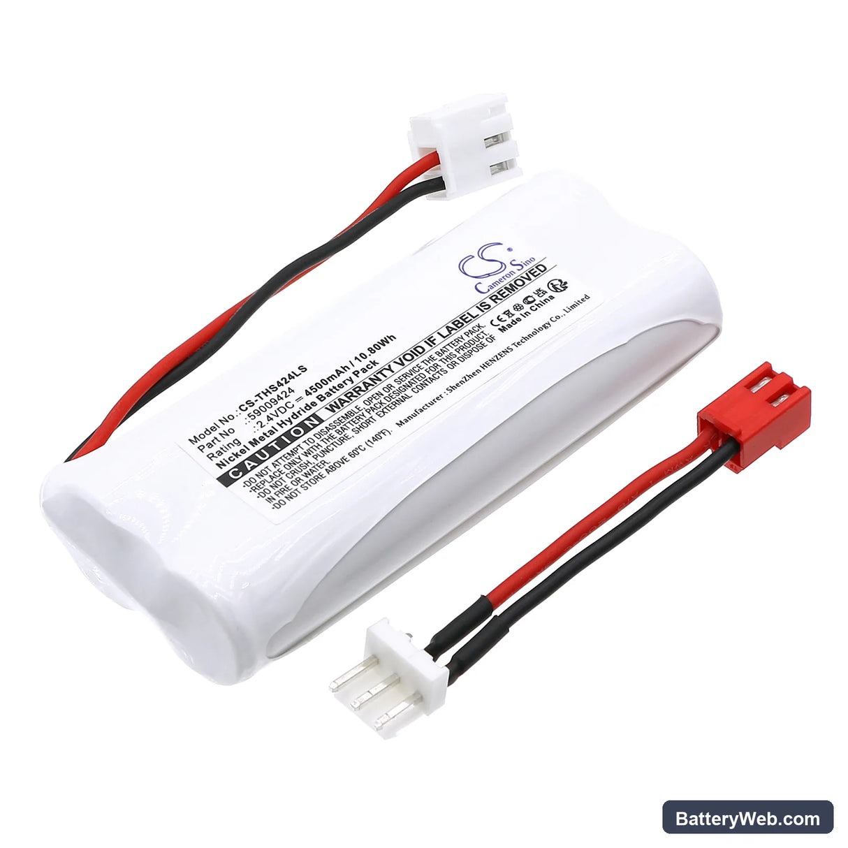 Thorn Voyager Star LA 2 SBS CON3 75 Replacement Battery, 2.4V, 4500mAh, Ni-MH 1