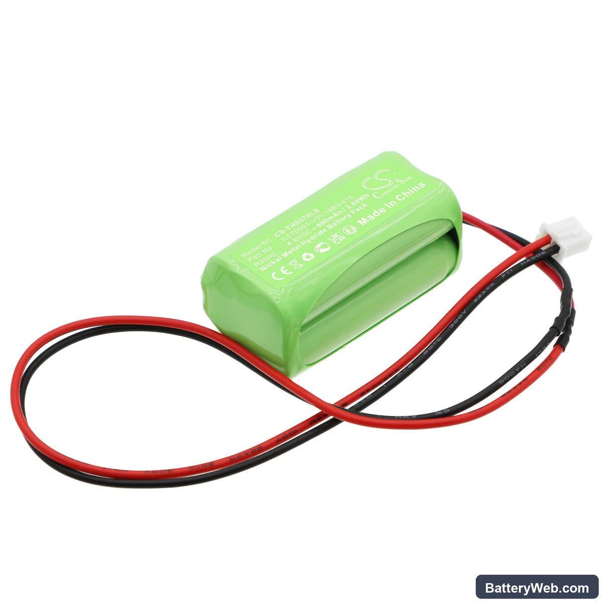 Thorn Voyager StyleACCU 3h Replacement Battery, 4.8V, 600mAh, Ni-MH 1
