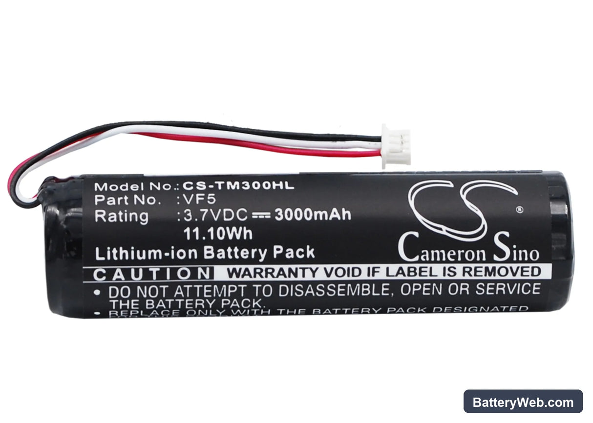 TomTom Go 300 Replacement Battery, 3.7V, 3000mAh, Li-ion 1