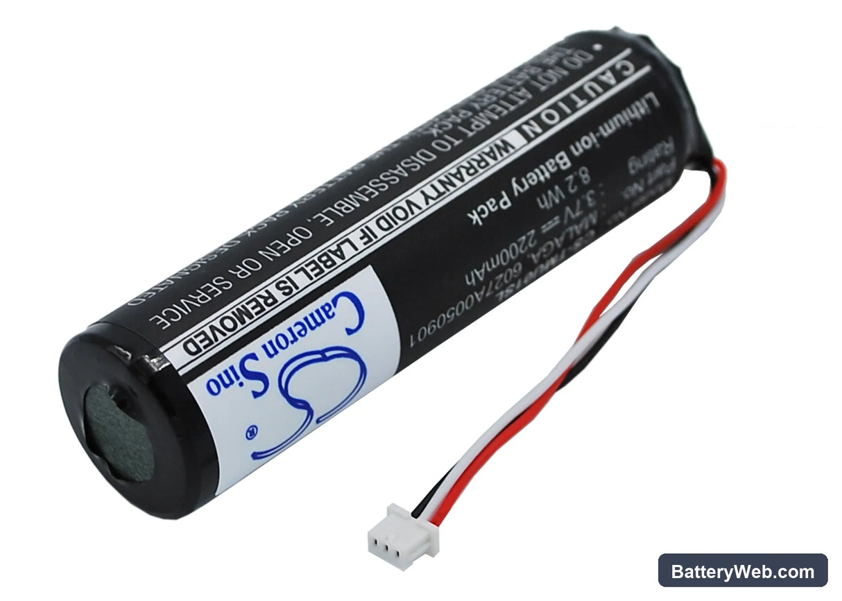 TomTom Urban Rider Replacement Battery, 3.7V, 2200mAh, Li-ion 3