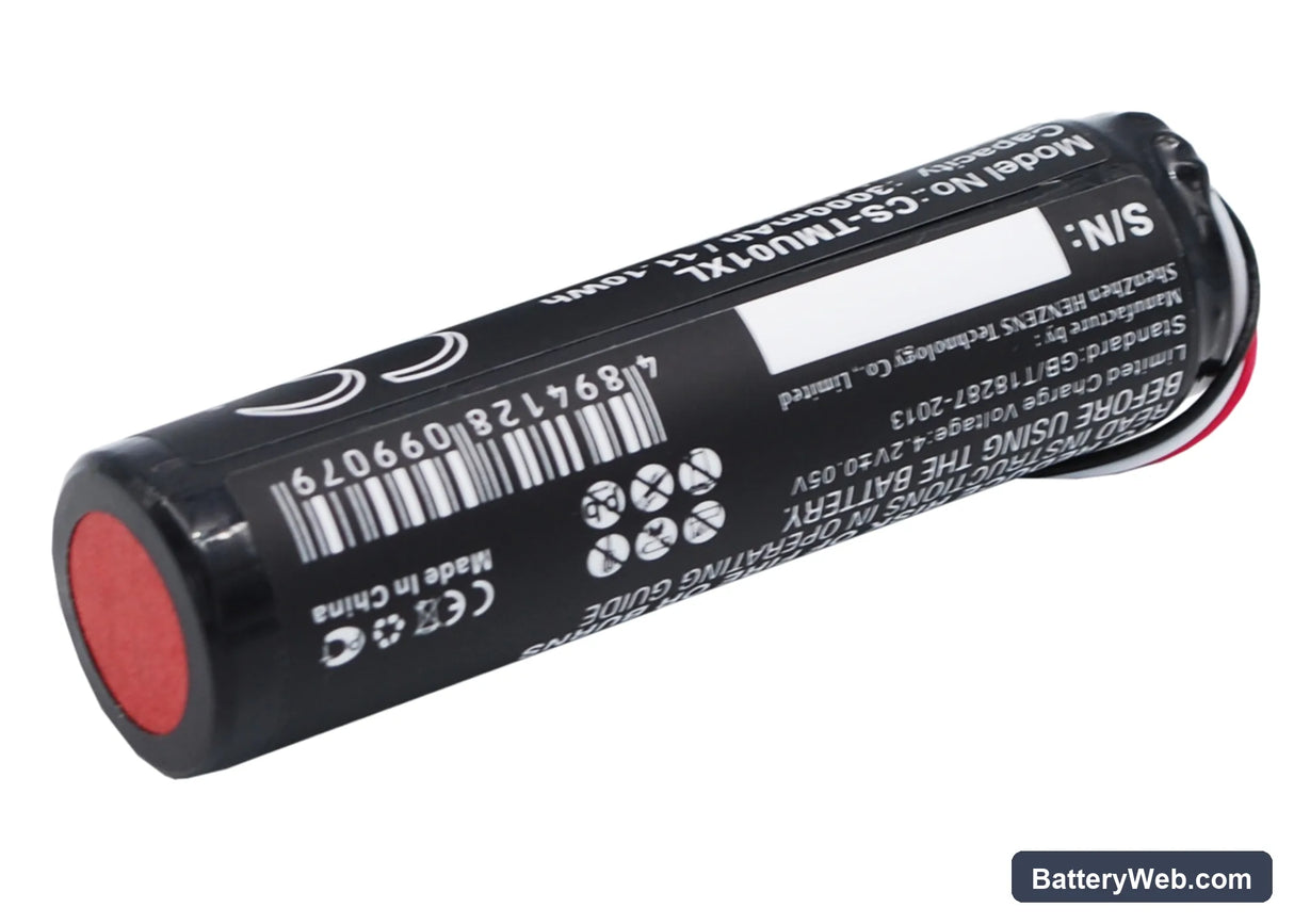 TomTom Urban Rider Replacement Battery, 3.7V, 3000mAh, Li-ion 5
