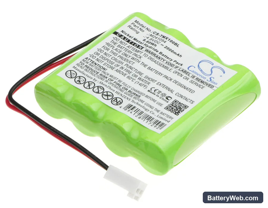 Teleradio LE-TX-MX10 Replacement Battery, 4.8V, 2000mAh, Ni-MH 1