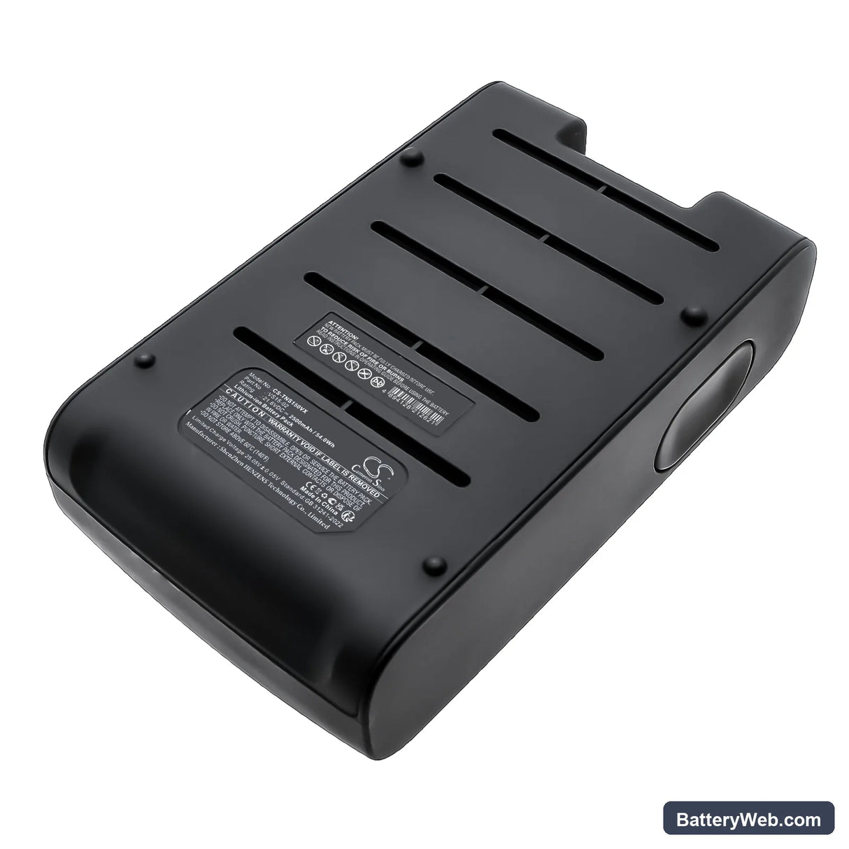 Tineco Pure One S11 Smart Replacement Battery, 21.6V, 2500mAh, Li-ion 3