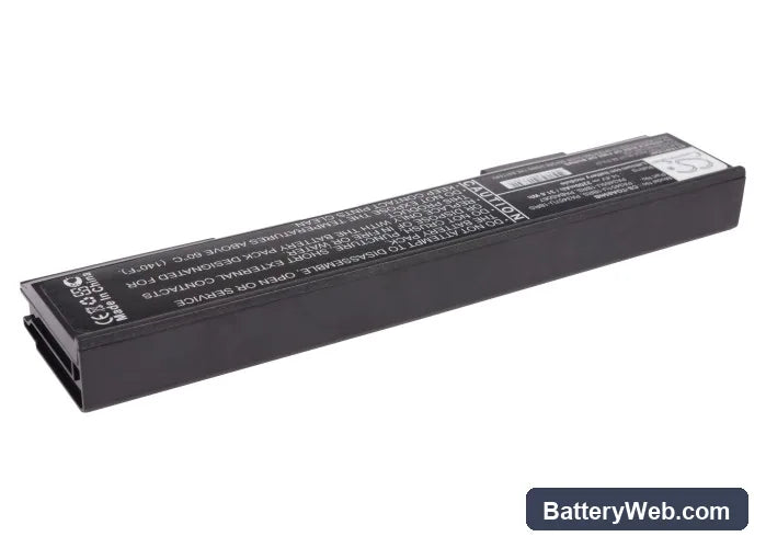Toshiba Satellite M70-208 Replacement Battery, 14.4V, 2200mAh, Li-ion 2