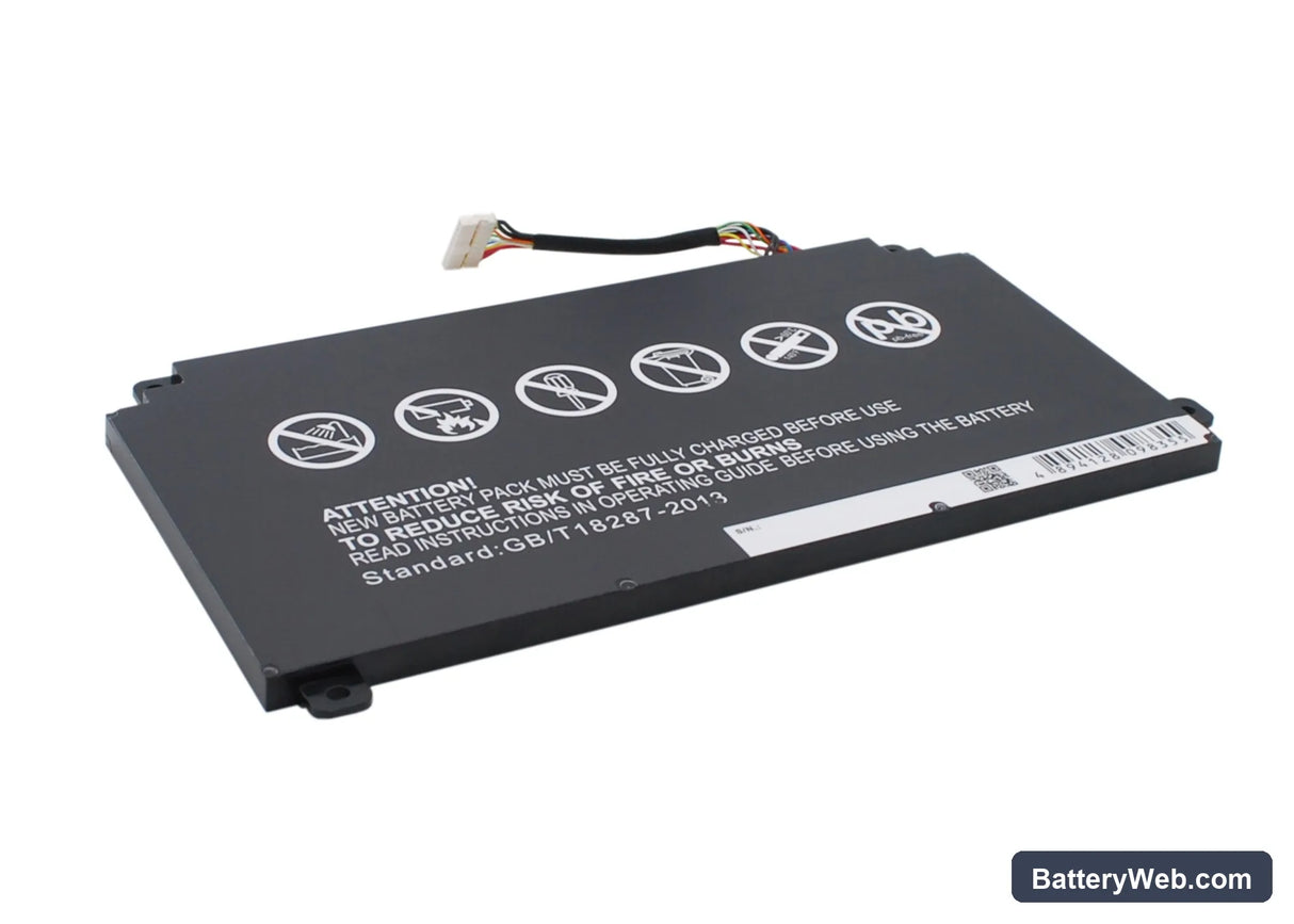 Toshiba Chromebook CB35 Replacement Battery, 10.8V, 3850mAh, Li-Polymer 4