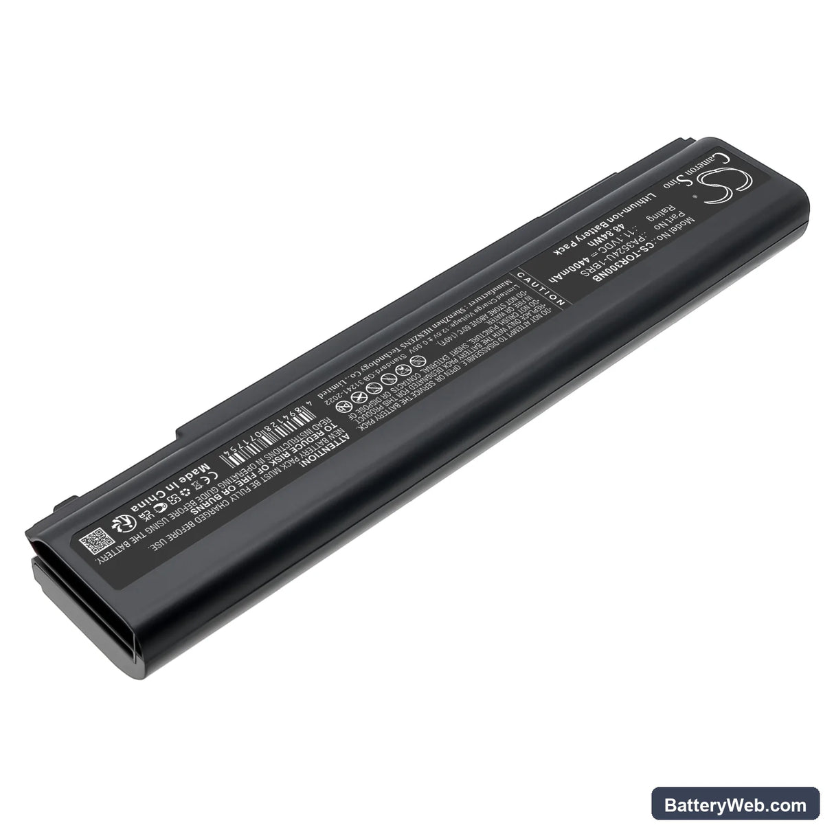 Toshiba Portege R30 Replacement Battery, 11.1V, 4400mAh, Li-ion 2