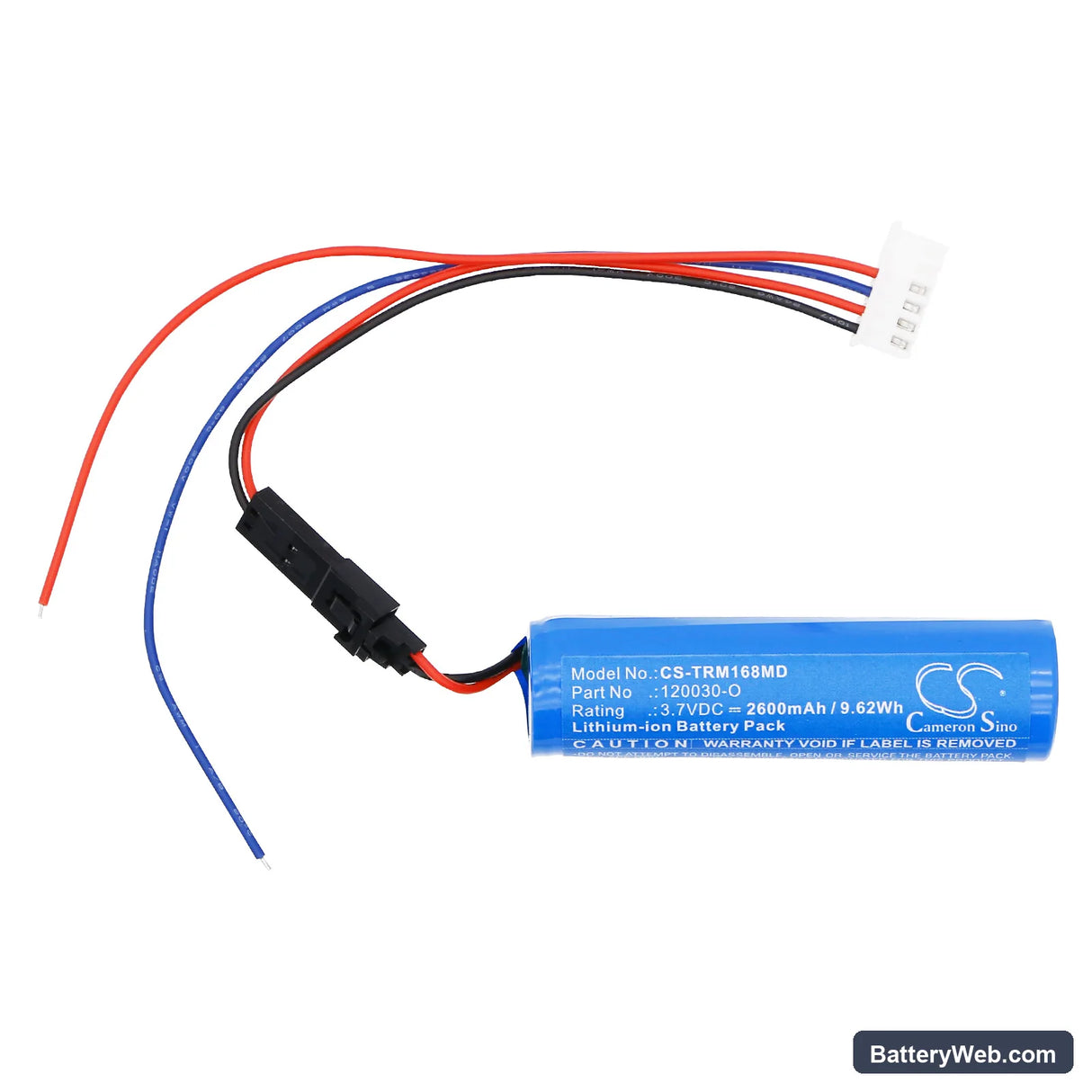 Trumpf OP pillar Teco-Trusystem Replacement Battery, 3.7V, 2600mAh, Li-ion 3