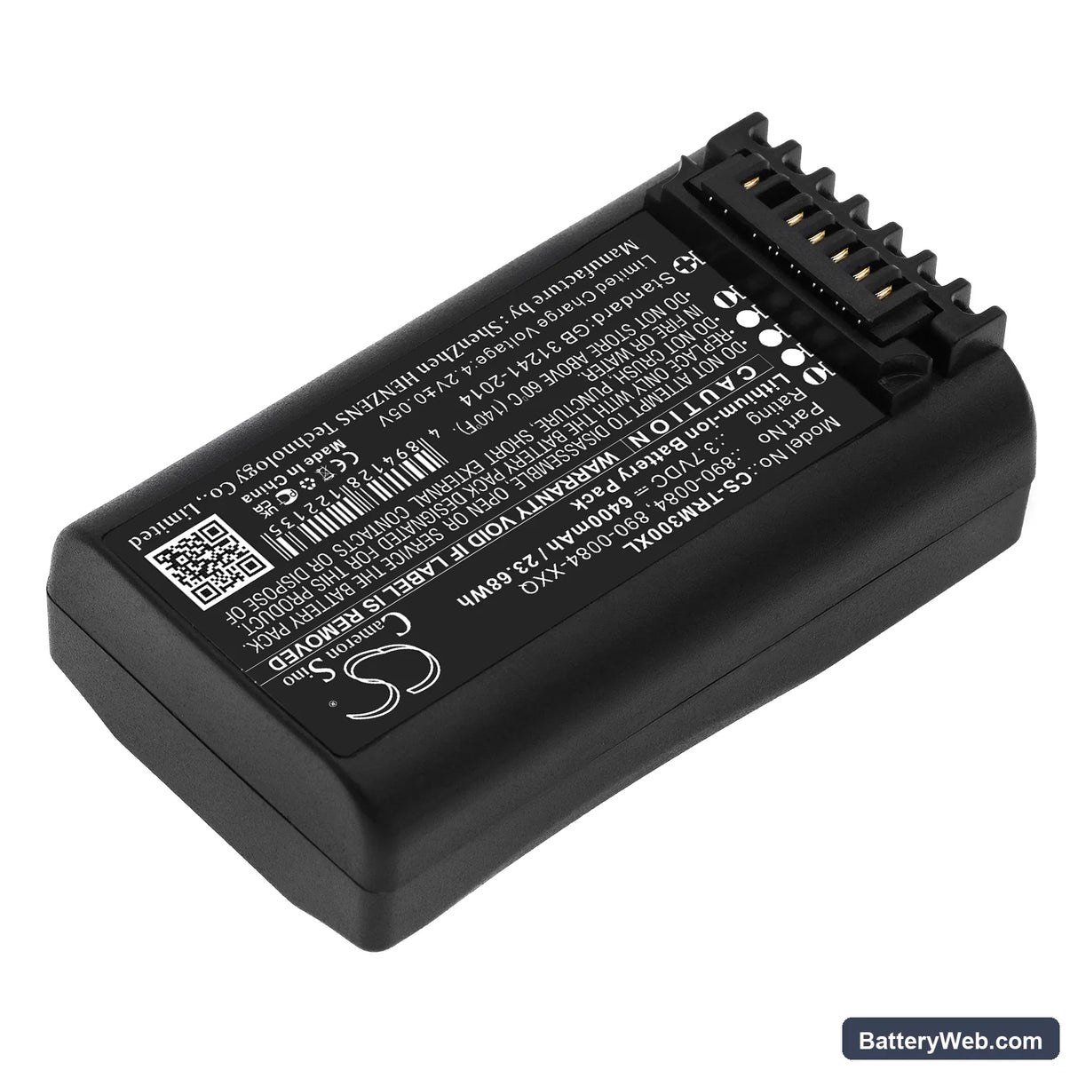 NiKon Nivo C Total Station Replacement Battery, 3.7V, 6400mAh, Li-ion 2