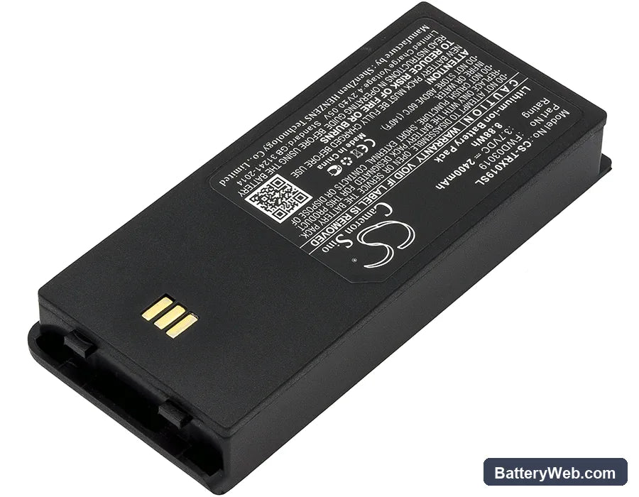 Thuraya XT Dual Replacement Battery, 3.7V, 2400mAh, Li-ion 2