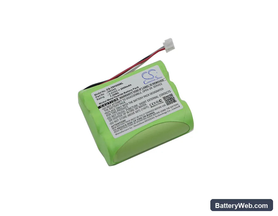 Tyro TY 55.00.56 Replacement Battery, 3.6V, 2000mAh, Ni-MH 1
