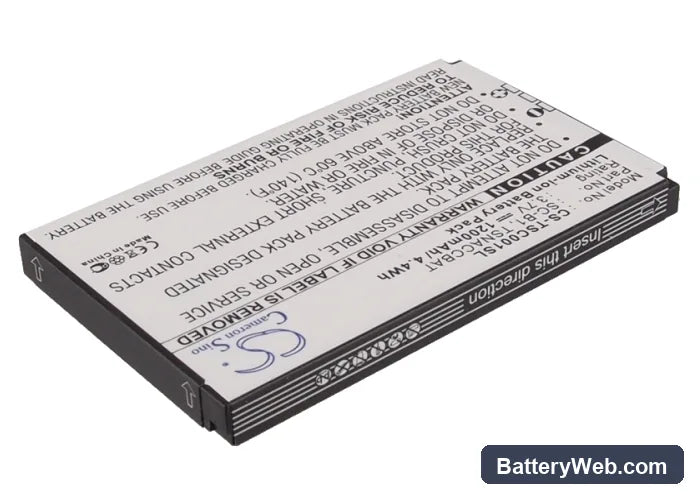 TerreStar Genus Replacement Battery, 3.7V, 1200mAh, Li-ion 2