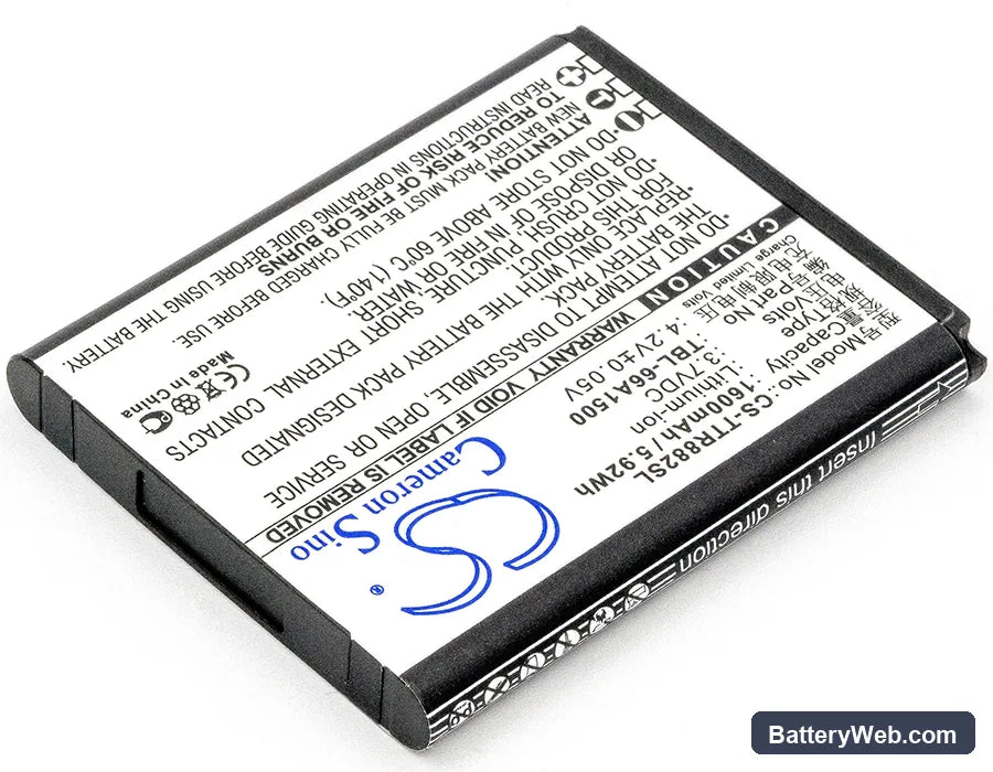 TP-Link TL-T882 Replacement Battery, 3.7V, 1600mAh, Li-ion 2