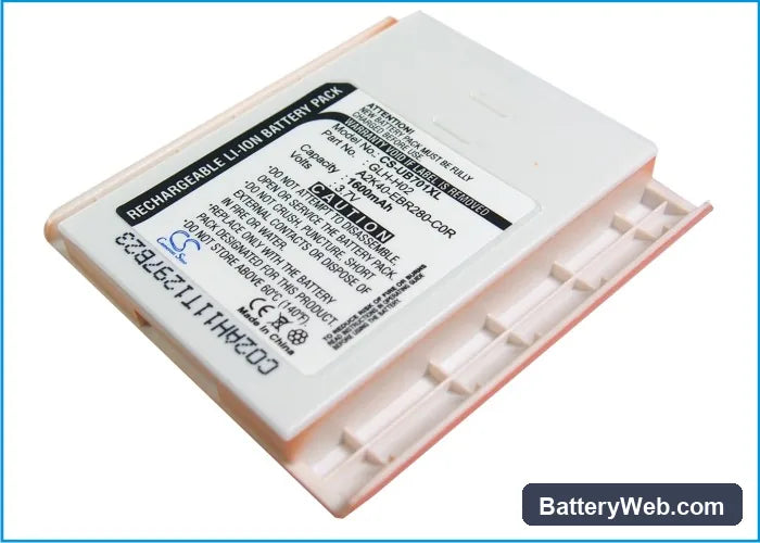 Gigabyte gSmart i Replacement Battery, 3.7V, 1600mAh, Li-ion 3