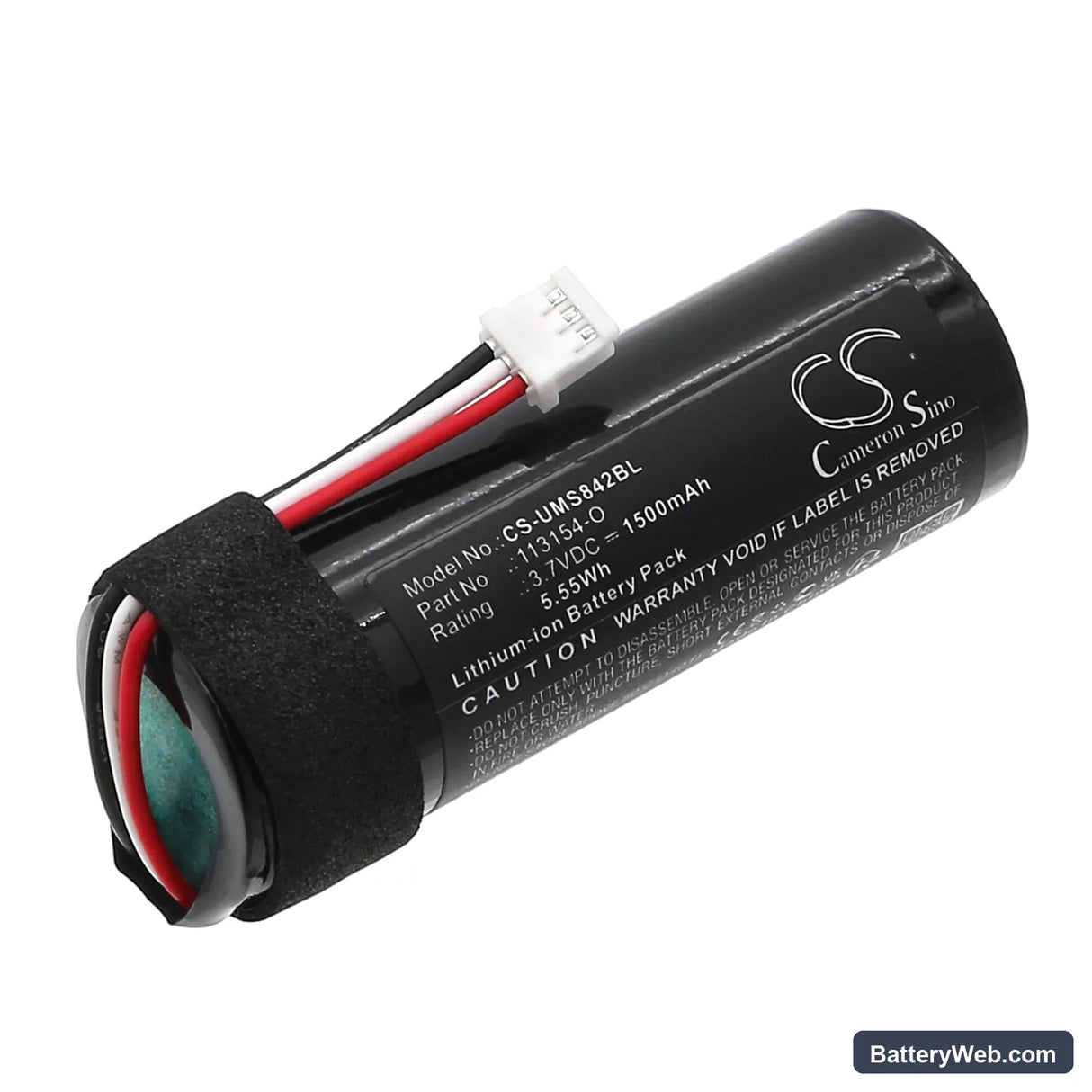 Unitech HT-1853 Replacement Battery, 3.7V, 1500mAh, Li-ion 1