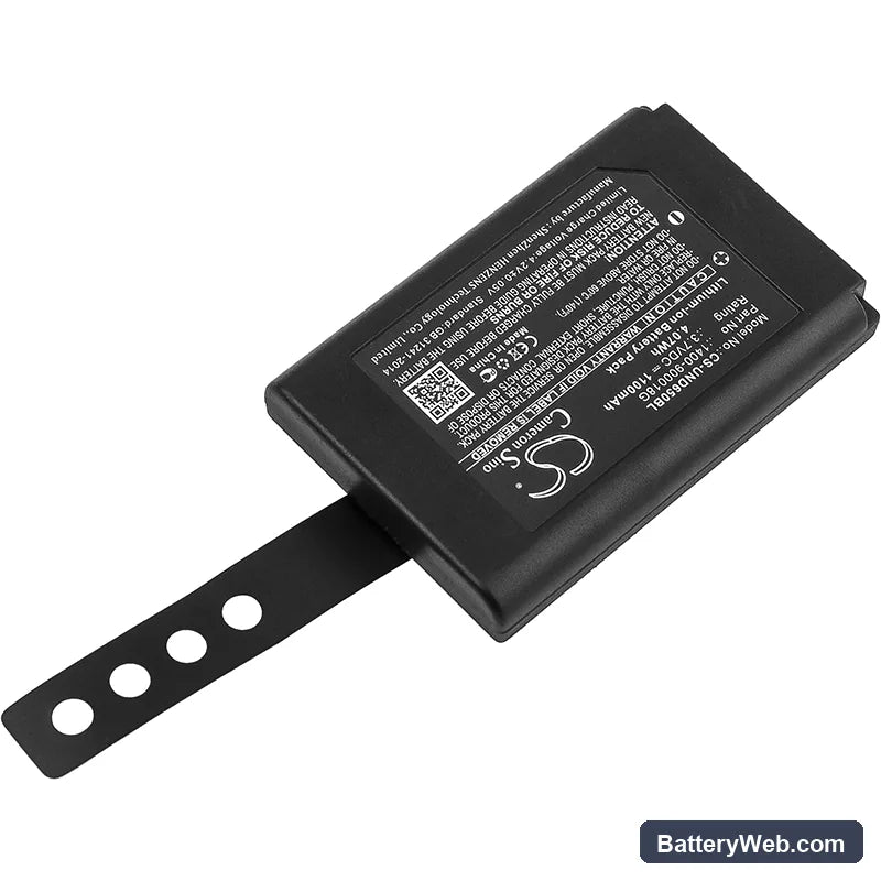 Unitech RD650 Replacement Battery, 3.7V, 1100mAh, Li-ion 2