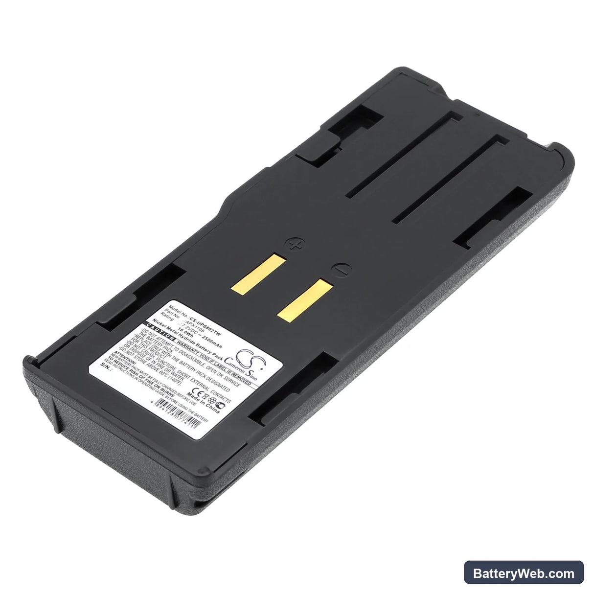 Ericsson PC200 Replacement Battery, 7.2V, 2500mAh, Ni-MH 1
