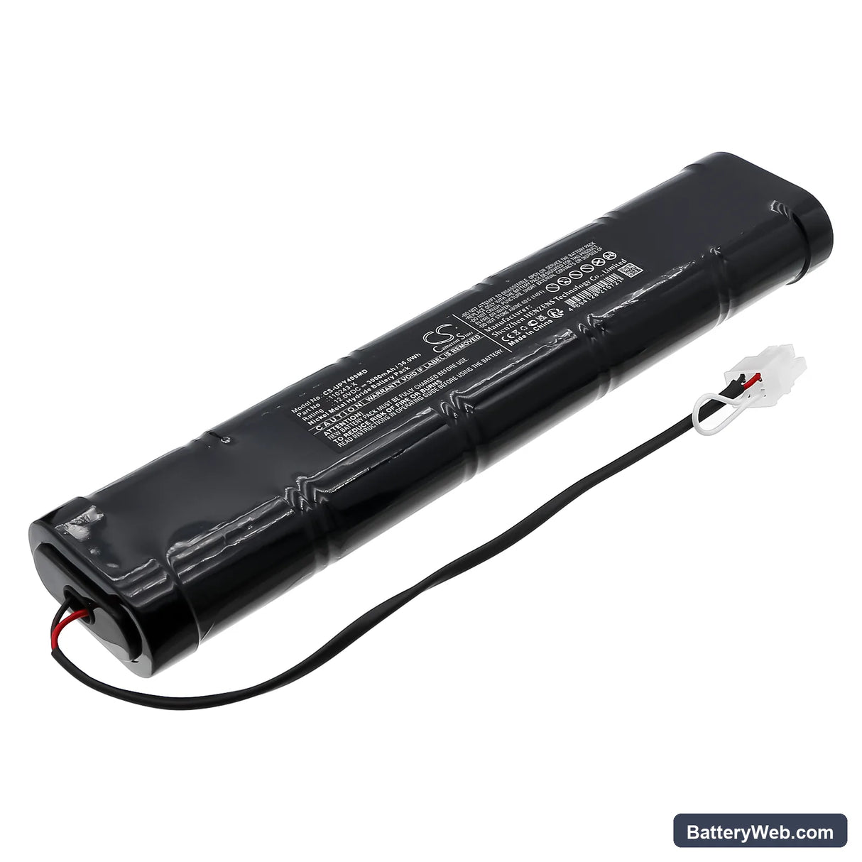 Uniphy Uniphy 409 Replacement Battery, 12V, 3000mAh, Ni-MH 1
