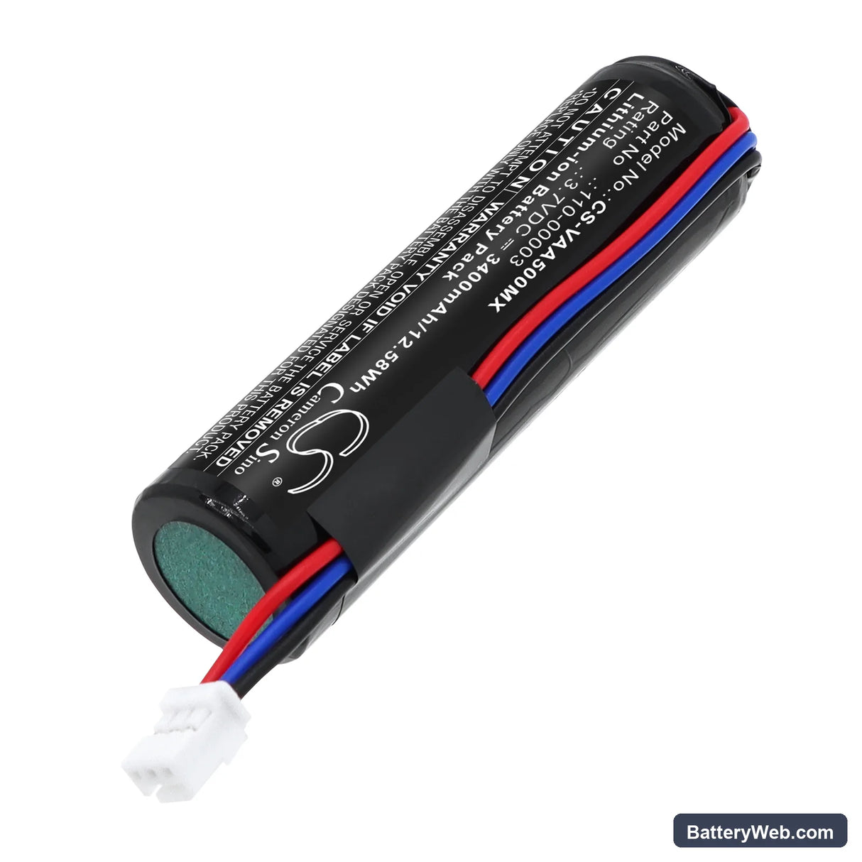 Veins Accuvein AV500 Illuminator Replacement Battery, 3.7V, 3400mAh, Li-ion 2