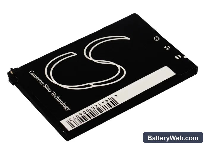 Panasonic SV-AS10-W Replacement Battery, 3.7V, 530mAh, Li-ion 4