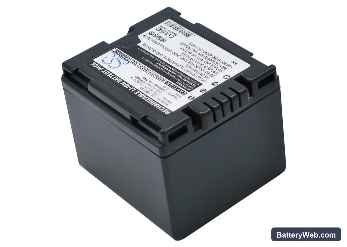 Panasonic NV-GS10 Replacement Battery, 7.4V, 1440mAh, Li-ion 2