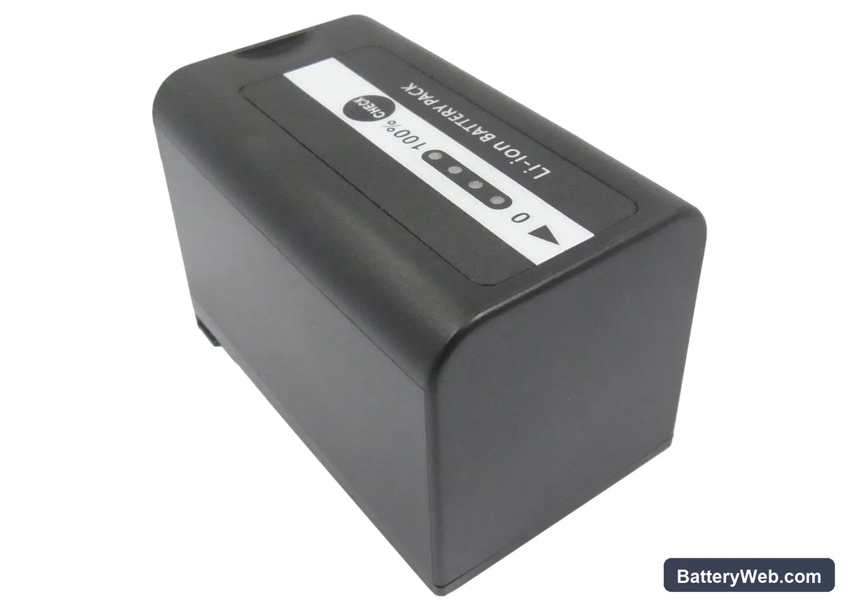 Panasonic HDC-MDH2GK Replacement Battery, 7.4V, 4400mAh, Li-ion 3