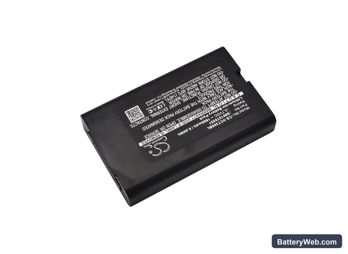VECTRON Mobilepro Replacement Battery, 3.7V, 1800mAh, Li-ion 2