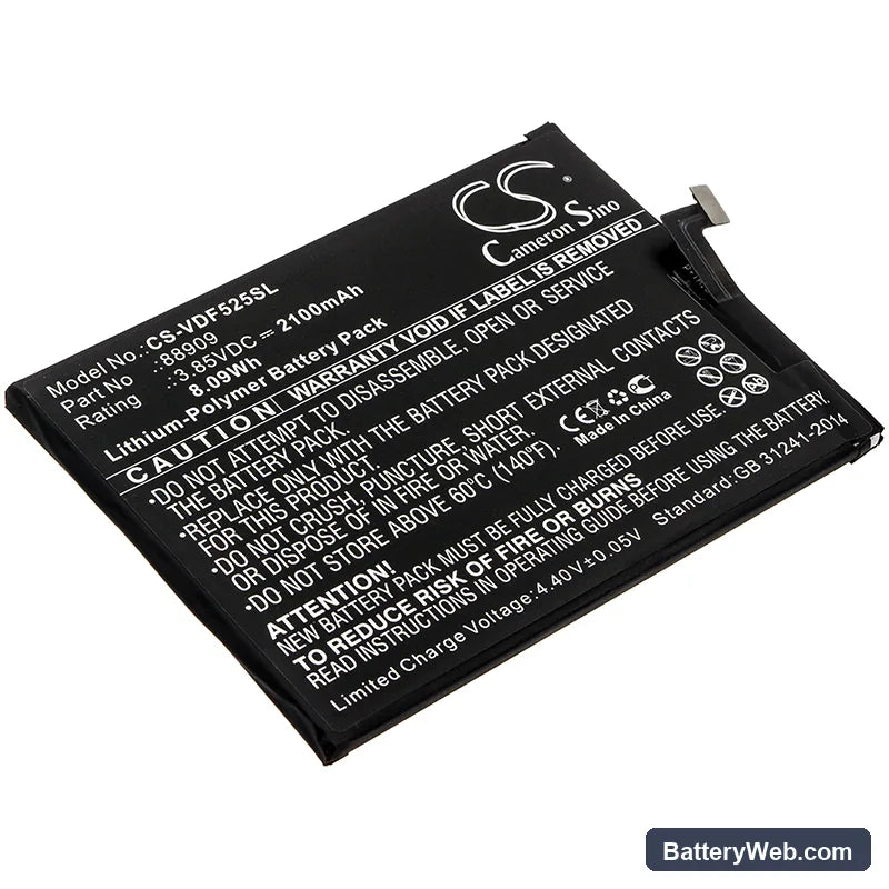 Vodafone VFW 525 Replacement Battery, 3.85V, 2100mAh, Li-Polymer 1