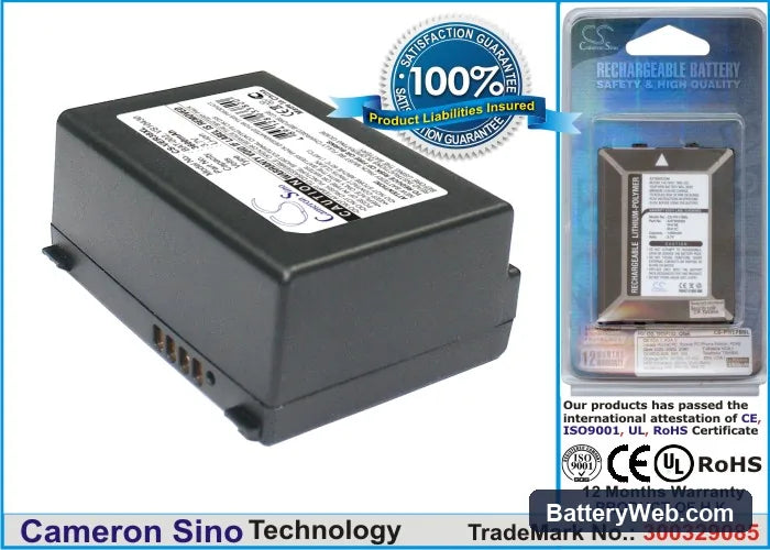 ViewSonic V38R Replacement Battery, 3.7V, 3600mAh, Li-ion 1
