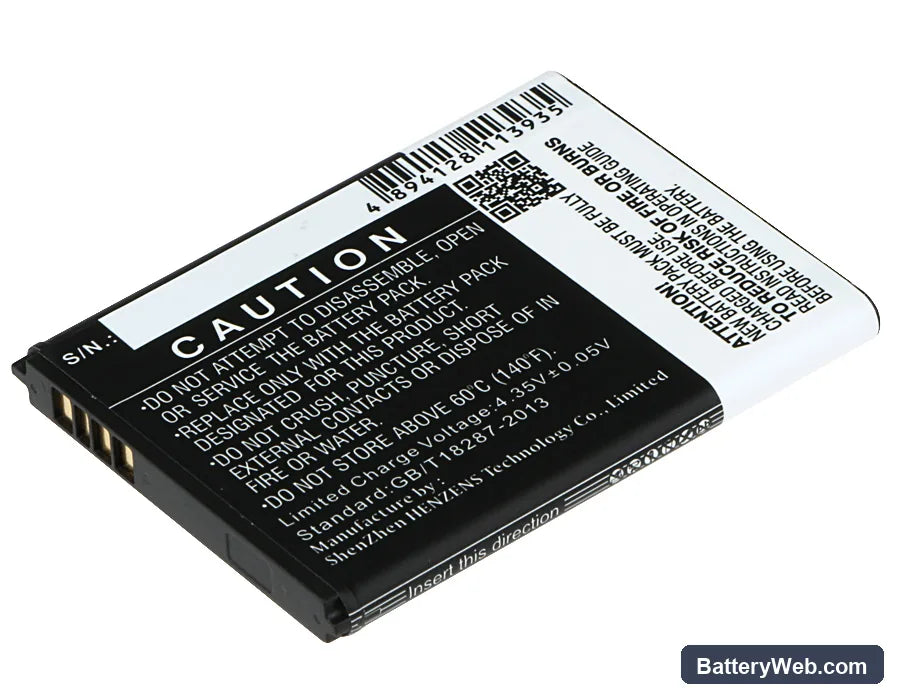 Vodafone Smart Speed 6 Replacement Battery, 3.8V, 1800mAh, Li-ion 4