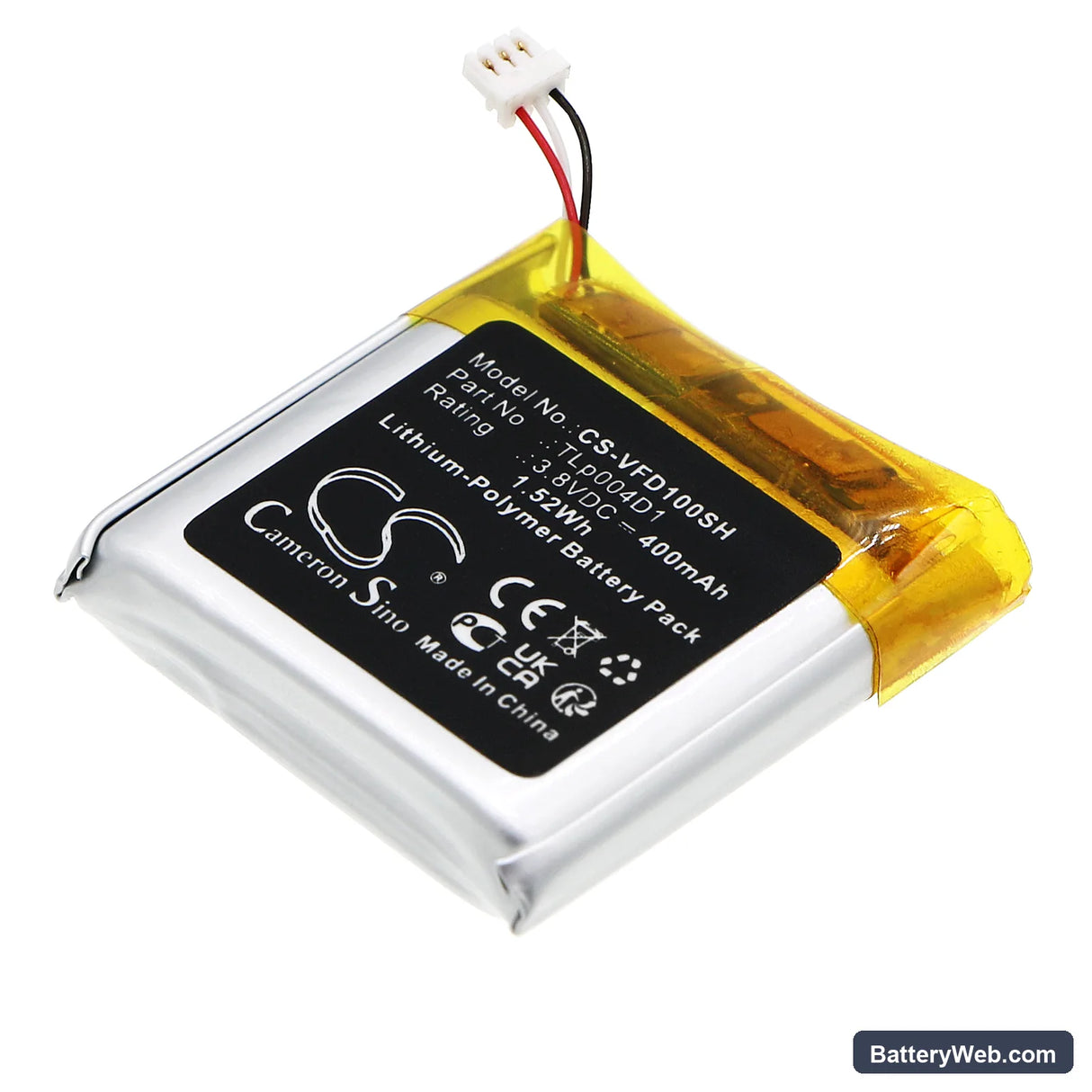 Vodafone Disney Neo Replacement Battery, 3.8V, 400mAh, Li-Polymer 1