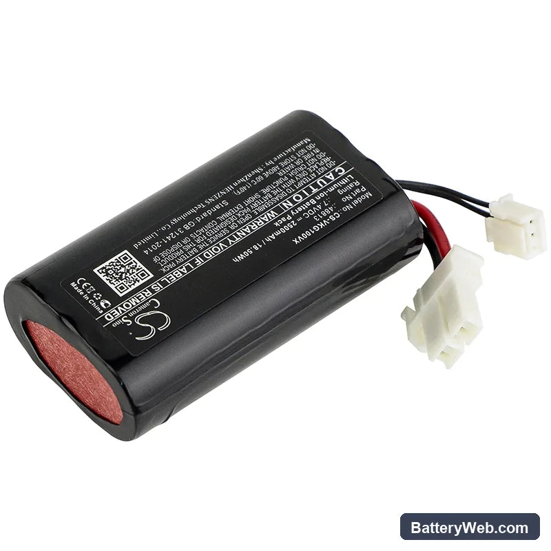 Vorwerk Kobold VG100 Replacement Battery, 7.4V, 2500mAh, Li-ion 2