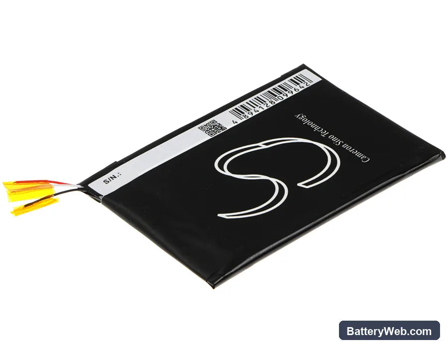 Visual Land Prestige 7G 7" Replacement Battery, 3.7V, 3000mAh, Li-Polymer 3