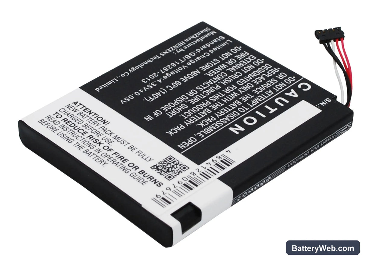 Franklin Wireless MHS800L Replacement Battery, 3.8V, 2100mAh, Li-ion 4