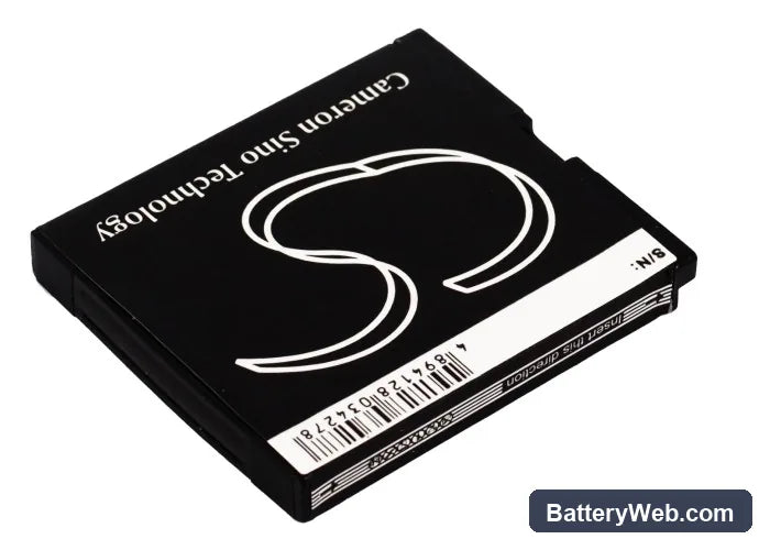 Vodafone 411 Replacement Battery, 3.7V, 750mAh, Li-ion 4