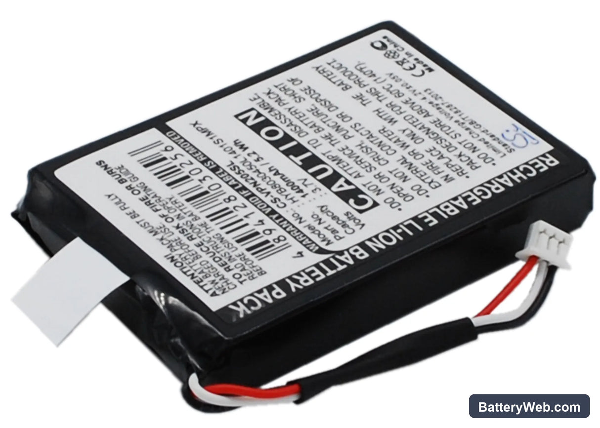 VDO Dayton PN2050 Replacement Battery, 3.7V, 1400mAh, Li-ion 2