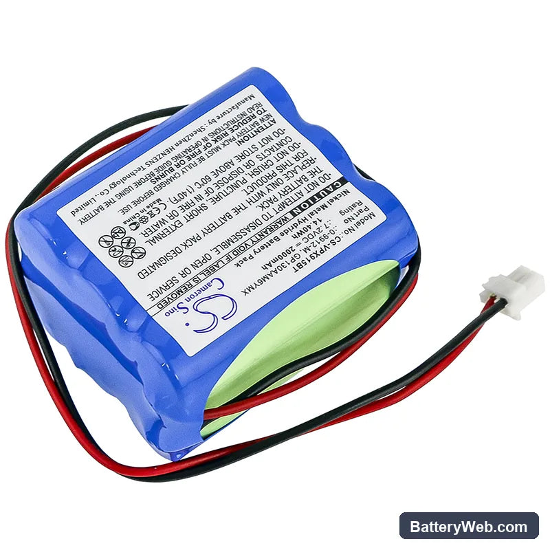 BT Home Monitor Intruder Alarm Control Panel Replacement Battery, 7.2V, 2000mAh, Ni-MH 2