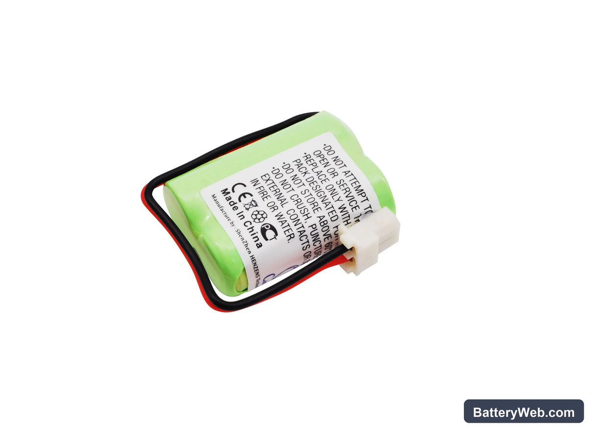 V Tech LS6005 Replacement Battery, 2.4V, 300mAh, Ni-MH 3