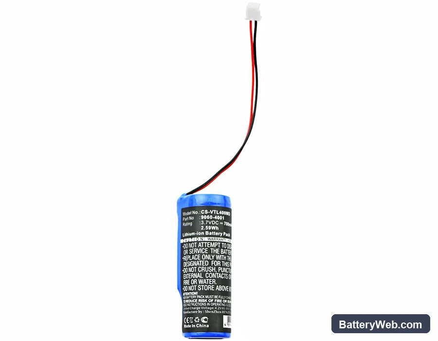 VistaLab Ovation 10ul pipettor pipet Replacement Battery, 3.7V, 700mAh, Li-ion 3