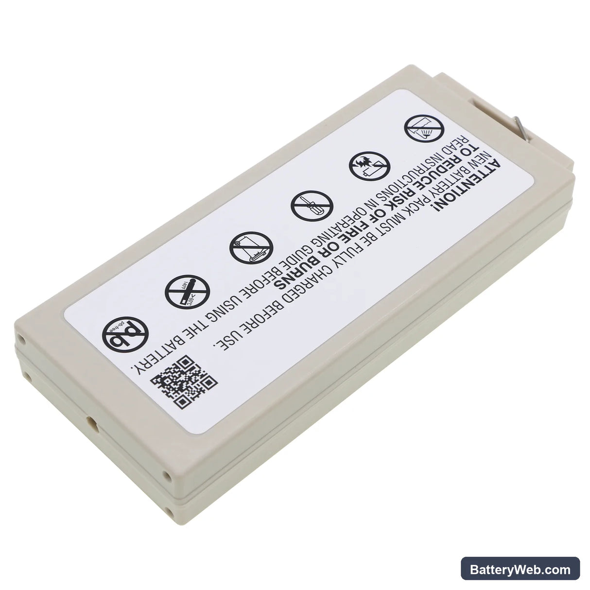 Welch-Allyn PIC30 Replacement Battery, 12V, 3700mAh, Ni-MH 4
