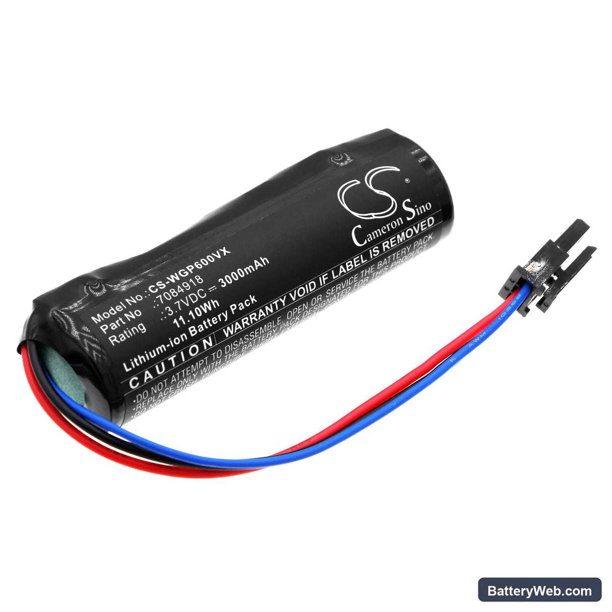 Wolf Garten Power 60 plus Replacement Battery, 3.7V, 3000mAh, Li-ion 1
