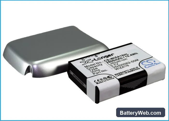 I-Mate K-Jam Replacement Battery, 3.7V, 2800mAh, Li-ion 3
