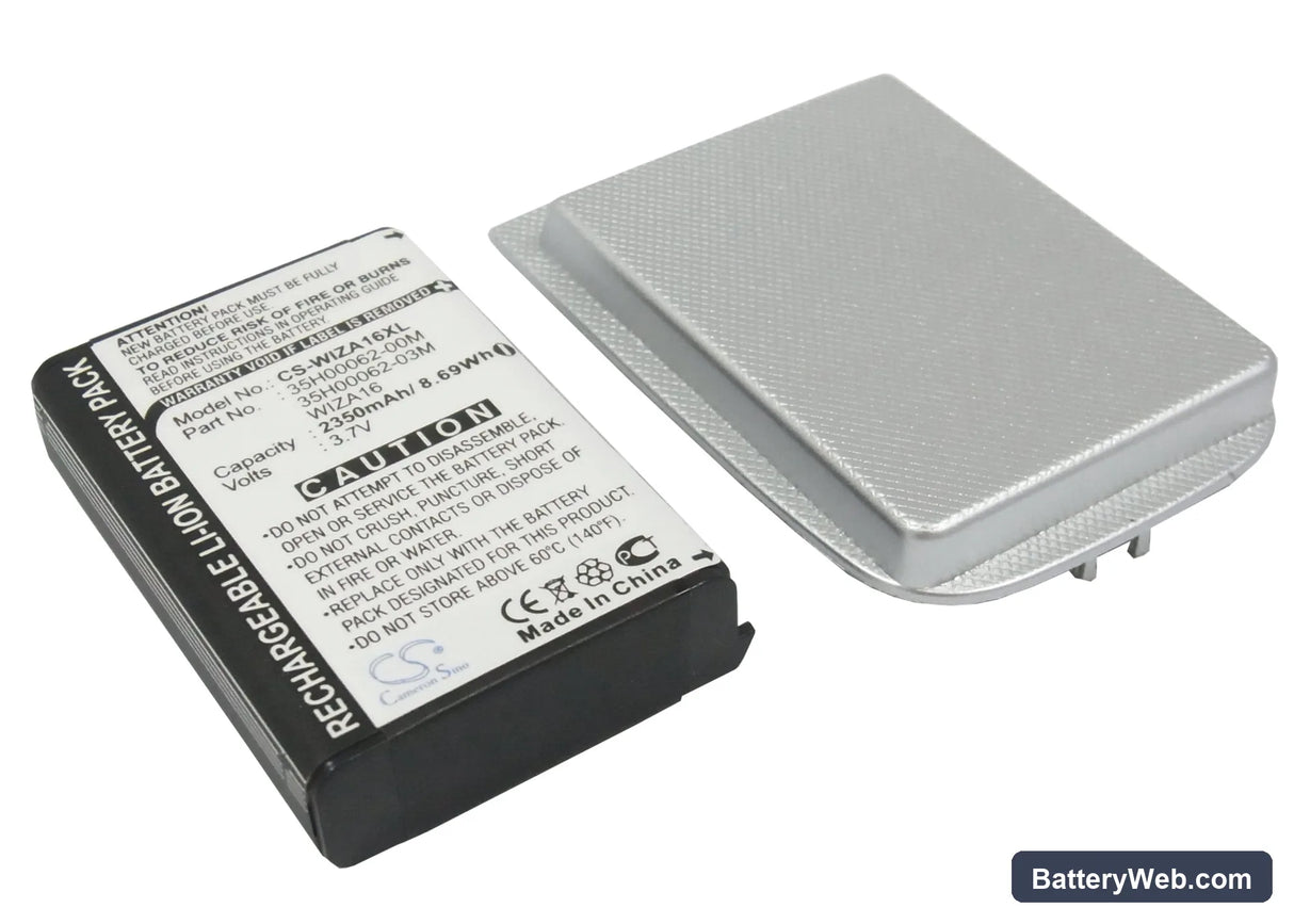 Qtek 9100 Replacement Battery, 3.7V, 2350mAh, Li-ion 1