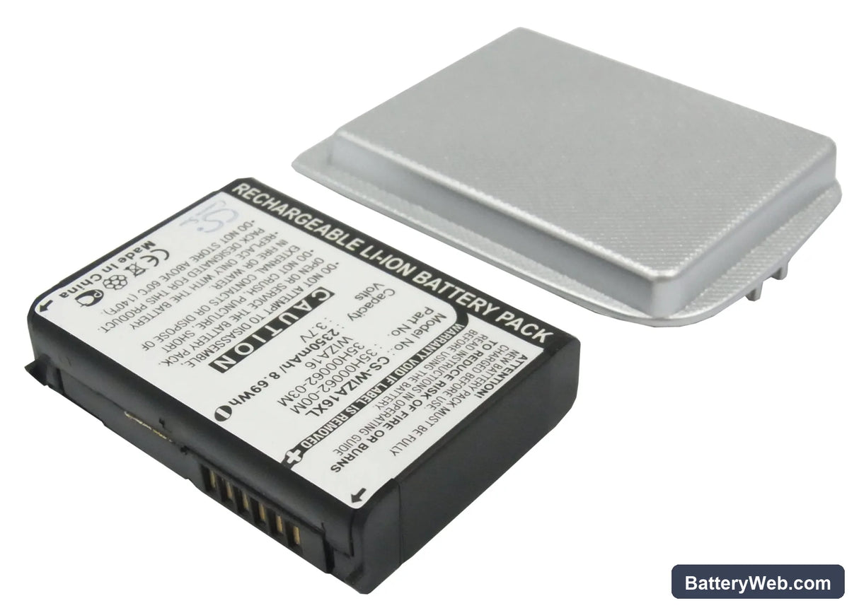 Qtek 9100 Replacement Battery, 3.7V, 2350mAh, Li-ion 2