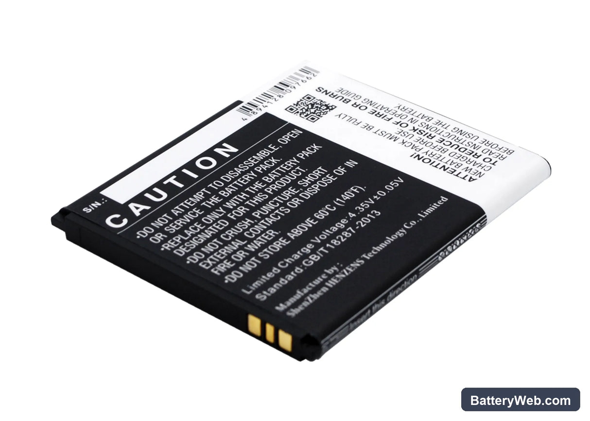 Wiko Birdy Replacement Battery, 3.8V, 2100mAh, Li-ion 4