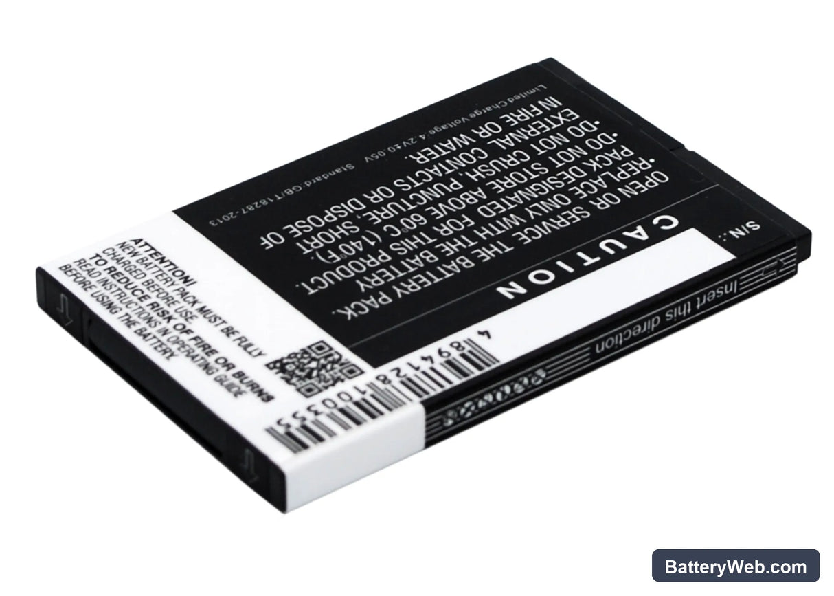 Wiko KAR Replacement Battery, 3.7V, 1000mAh, Li-ion 5
