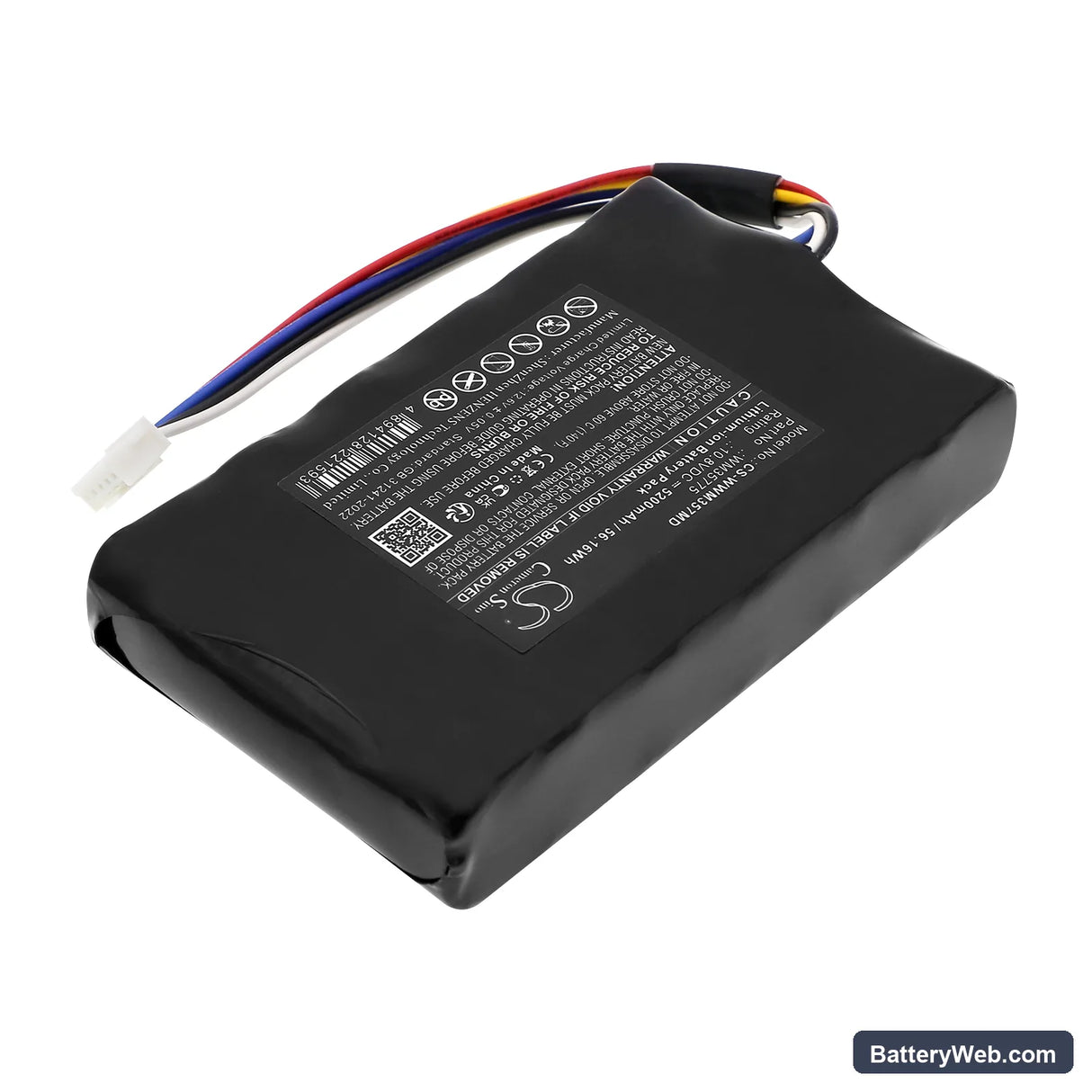 Weinmann Meduvent Standard Replacement Battery, 10.8V, 5200mAh, Li-ion 2