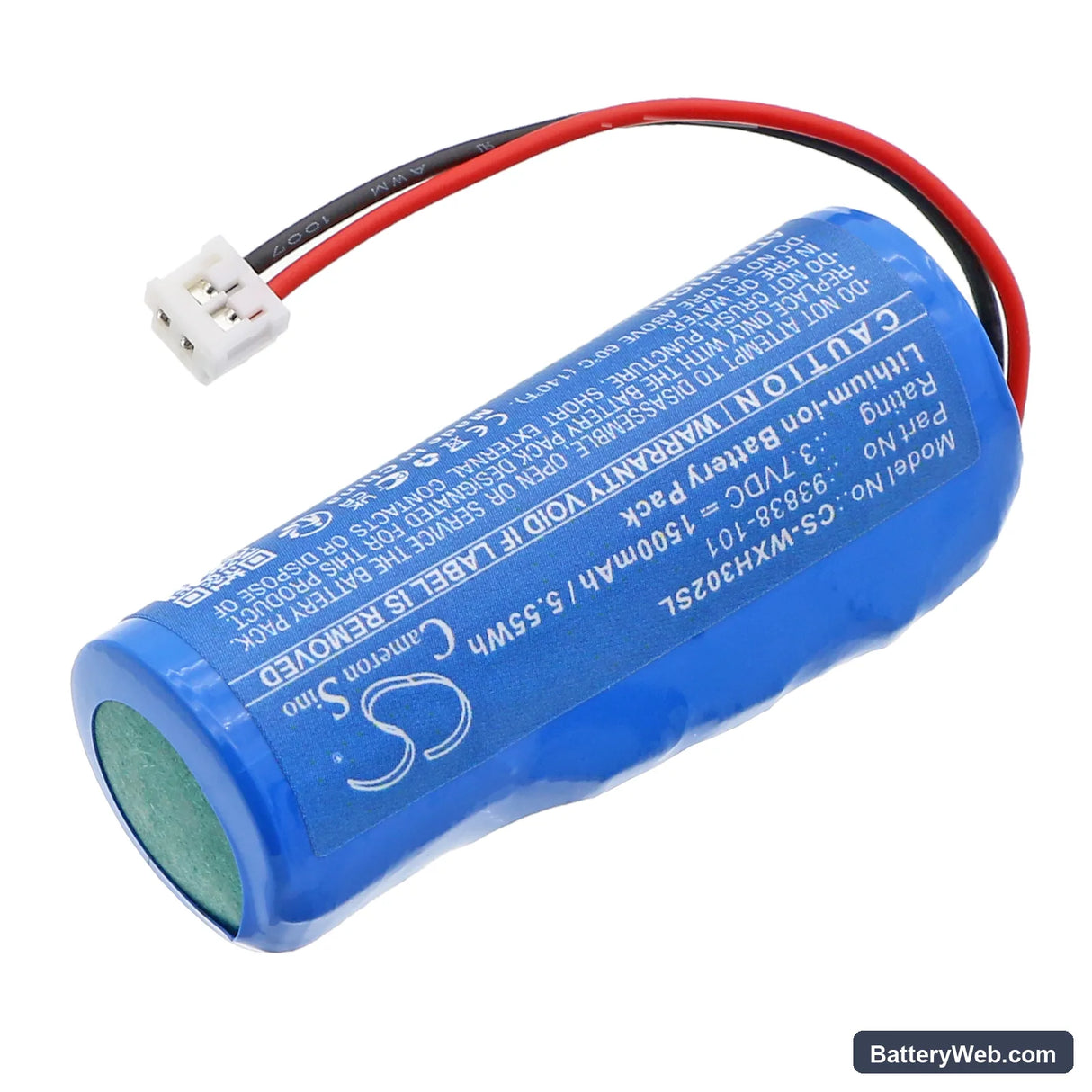 Wahl Detailer Cordless Trimmer Replacement Battery, 3.7V, 1500mAh, Li-ion 2